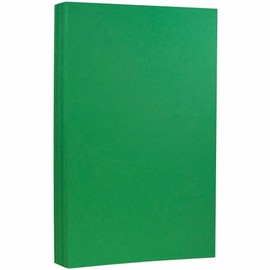 LUXPaper 8.5" x 14" Cardstock | Legal Size | Holiday Green | 100lb. Cover | 50 Qty