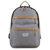 FUEL Virgo Classic Style Chambray Backpack With Exterior Organizer Pockets,