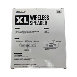 Gems Wireless Bluetooth Speaker - Black