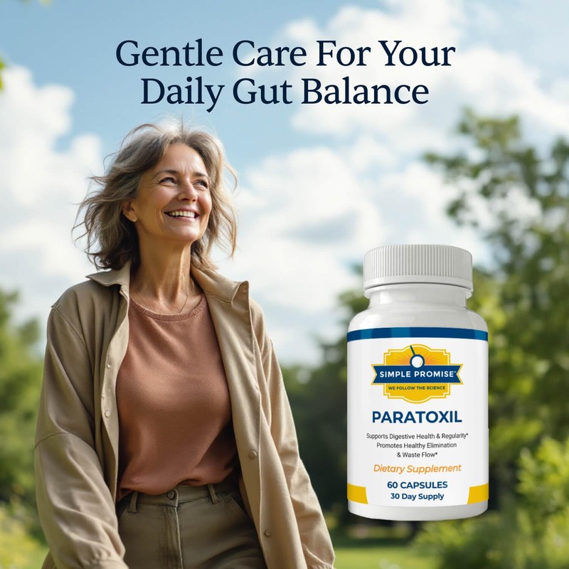 Paratoxil - Psyllium Husk Fiber Capsules for Gut Cleanse -