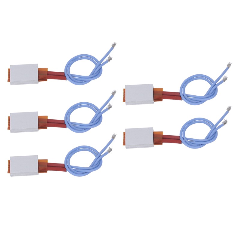 5pcs PTC Heating Element Automatic Constant Temp 110℃ Aluminum Shell