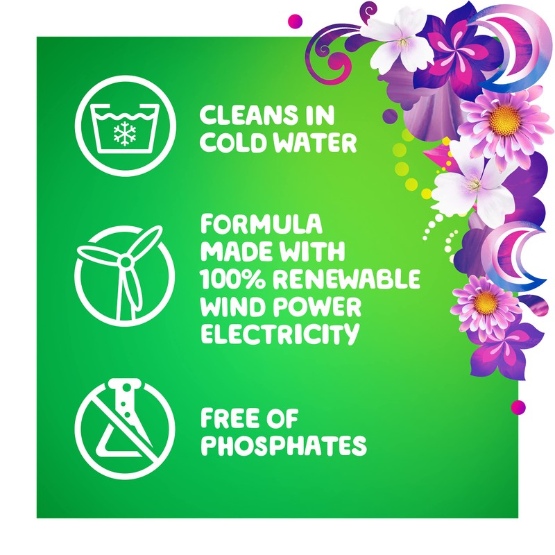 Gain + Aroma Boost Liquid Laundry Detergent, Moonlight Breeze Scent,