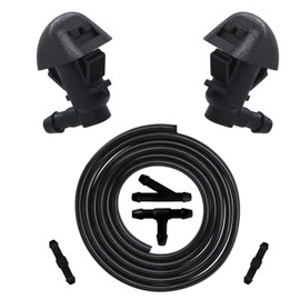 Amavoler Windshield Washer Nozzles Wiper Spray Kit Assembly Replacement Fit For Honda Pilot 2009-2015. OEM#:76810-SZA-A00ZA, 76810-SZA-A60ZC, 76810-SZA-A60ZF, 76810-SZA-A61ZC, 76810-SZA-A61ZF.
