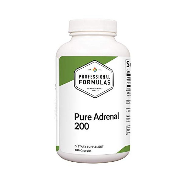 Prof. Complementary Health Formulas Pure Adrenal 200 180c