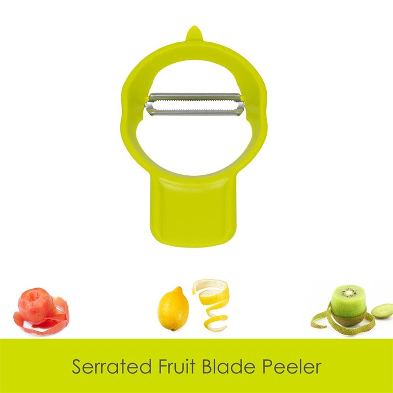 Calitek Peeler Set of 3 Vegetable and Fruit Peelers Straight