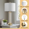 QiMH Lamps for Bedrooms Set of 2, Touch Control Table