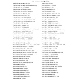 Tusk Primary Clutch Puller Compatible with Polaris RZR XP/XP4 1000 2014-2021/General/4 2016-2025/RZR 900 Trail 2015-2025