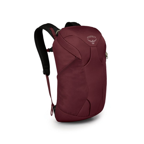 Osprey Farpoint Fairview Unisex Travel Daypack, Zircon Red