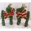 msx import Pair Christmas Garland Reindeer with Bows