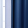 Yakamok Blue Ombre Curtains Light Blocking Gradient Color Drapes Room