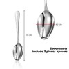 ATB Dinner Spoons, Food Grade Stainless Steel Spoons Silverware for
