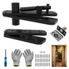 Heavy Duty Hidden Door Hinge - 600LB Load Bearing, 360°