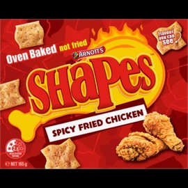 Arnotts Shapes Spicy Fried Chicken 165g