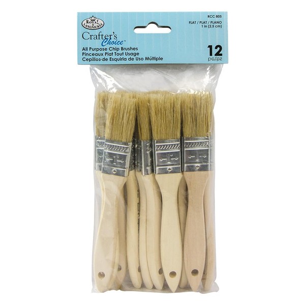 Royal Brush Crafter's Choice Chip Brushes, Multicolor
