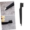 Minkissy Eyebrow Clamps 3pcs Carbon Steel Makeup Tweezers Perfect for