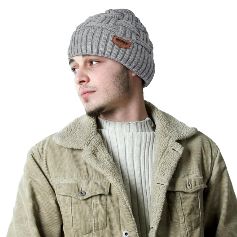 Loritta Winter Hat Warm Knitted Thick Baggy Slouchy Beanie Skull