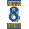 House Numbers, Ceramic Numbers & Letters Tiles, Chalet Design, Tile