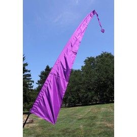 Pink Pineapple Festival Flag Fabric: Flag Fabric Made of Colourful Parachute Silk Approximately 5 Metres High - Flagpoles for Round Arch Flag Not Included - Garden Flags Available in Many Colours -