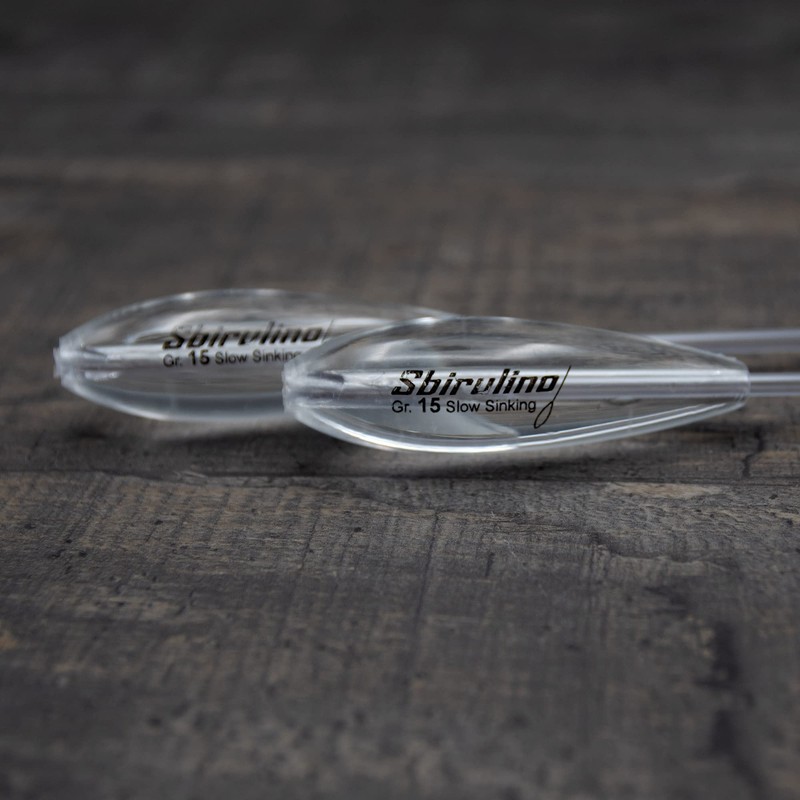 Sbirulino® Kit MIX 8 pcs Floating and Half-sinking fishing bobbers