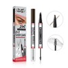 JAYSUING Hair-like Eyebrow Pen, 2-in-1 Waterproof Brow Pen with 4