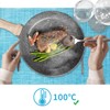 Washable Place Mats Set of 6 PVC Heat Resistant Non-Slip