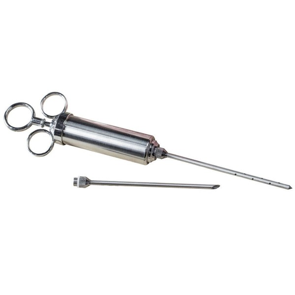 Char-Broil 140529 140 529-Marinade, Stainless Steel. Marinade Injector, 3.5x7.3x32 cm