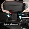 Rupse Universal Car Armrest Storage Box with Cup Holder, Adjustable
