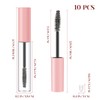 Minkissy 10PCS Mascara Empty Bottle Empty Mascara Tube with Eyelash