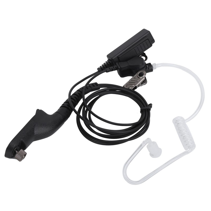 Walkie Talkie Headphone with Microphone PPT Acoustic Tube For Motorola