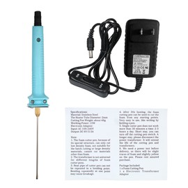 15W 220°C DIY Handheld Electronic Hot Foam Cutter Fast-heating Hot Wire Styrofoam Cutting Pen Knife for AC100~240V