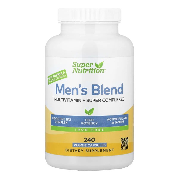 Super Nutrition Multivitamínico Hombres 240 Cápsulas Veg