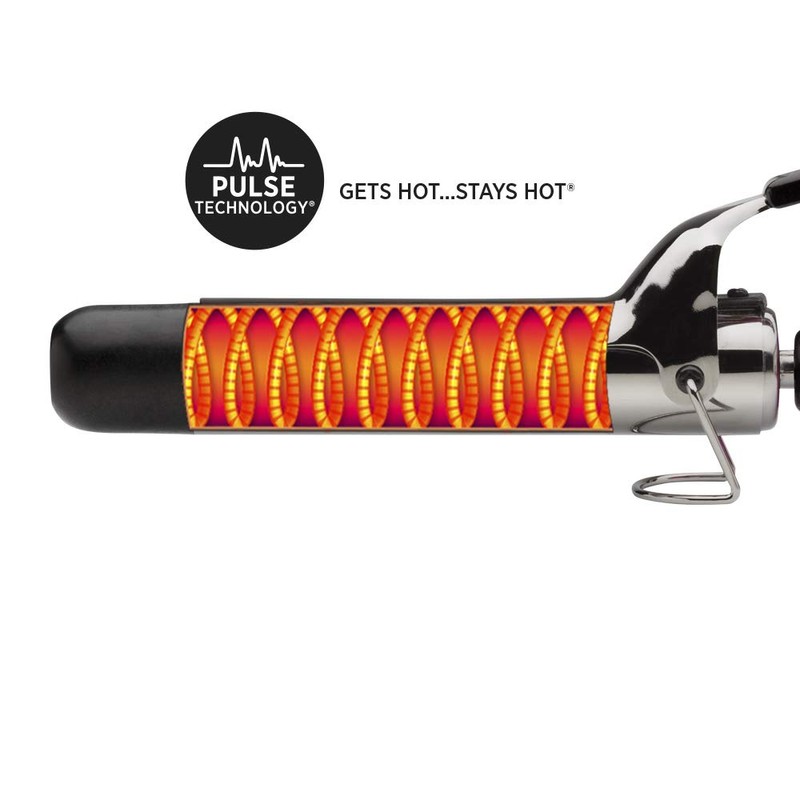 Hot Tools Professional Fast Heat Up Titanium Curling Iron/Wand, 1