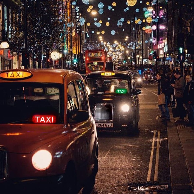 Taxi Sign light DC 12V Taxi Suction Mount on Car