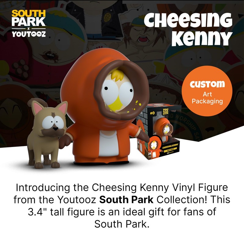 You Tooz - Cheesing Kenny Figura de 3.4 Pulgadas, Juguete