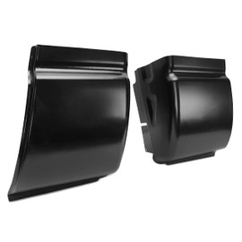 Pair 2 Door Standard/Regular Cab Slip-On Cab Corners Fit for 2002-2009 Ram 1500 2500 3500