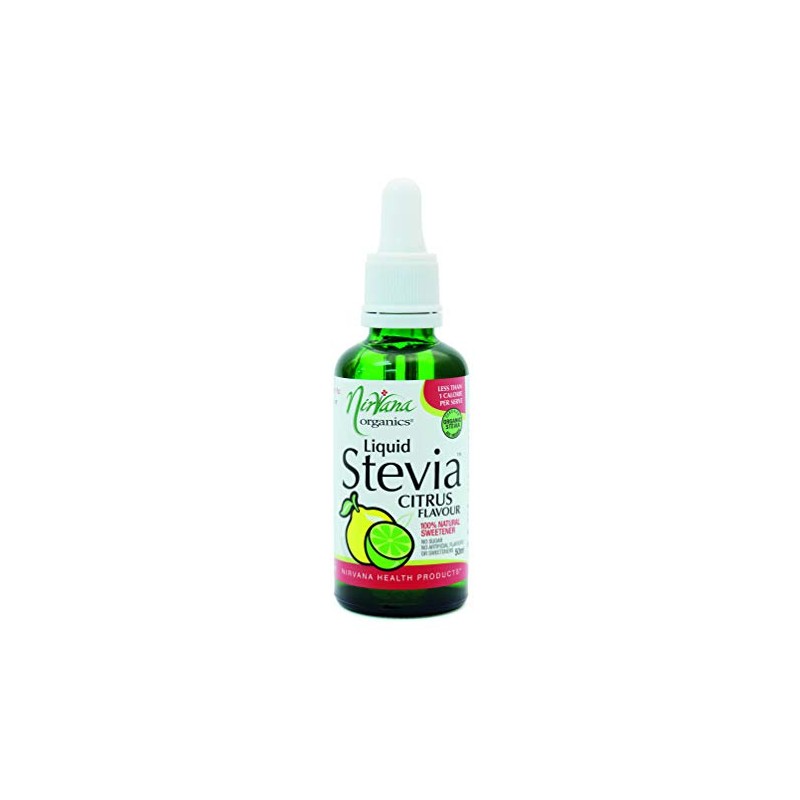 Nirvana Organics Citrus Flavour Stevia Liquid 50 ml