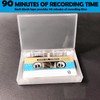Pack of 10 empty audio cassettes, low noise audio cassettes,