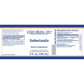 Pure Herbs: Sutherlandia - 4 oz.