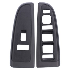 NewYall Front Left and Right Door Window Switch Bezel Trim for Yukon XL/Avalanche 1500/2500 2004-2006, Silverado/Sierra 1500/2500/3500 2003-2007, Suburban 1500/2500 2004-2007, Tahoe 2004-2006