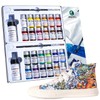 GFHGJH Kit De Pintura Para Tela/tejido,24 De Pigmento DIY,pintura de