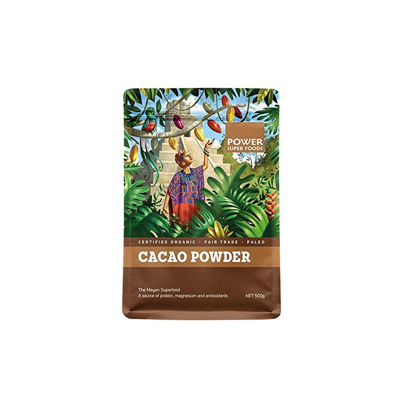 Power Super Foods Organic Cacao Powder 500 g