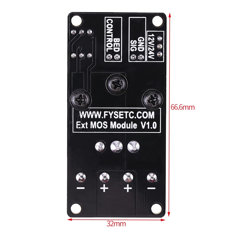 3D Printer 30A Big Current Mini Heating Controller MKS MOSFET