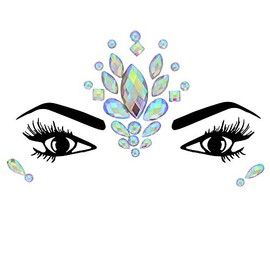 Zac's Alter Ego Crystal Stone Face Gems/Jewels - Summer Festival Body Art Unicorn Mermaid Bindi Rave Bohemian Party