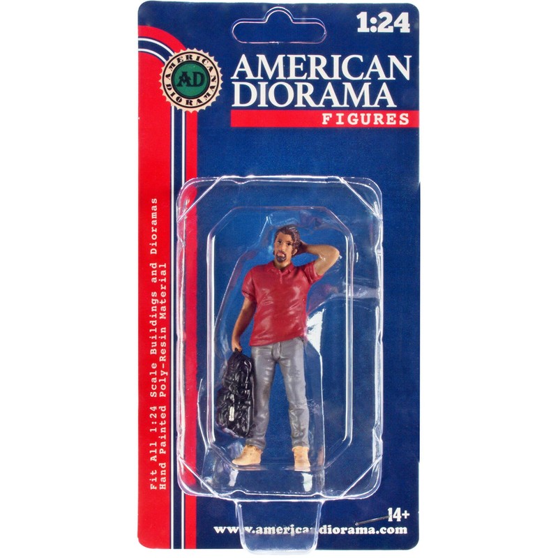 American Diorama 76437 Campers Figure 4 for 1:24 Scale Models