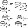 Prime-Line L 5924 Universal Screen Clips, Flush To 7/16 In.,