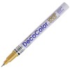 Uchida Of America 1234-3C DecoColor Extra Fine Point Pen, Silver/Gold,