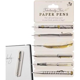 flat pen ink bookmark,tear flat paper pen,flat paper pen awesome flat paper pen,bookmark pen in bag,practical black ink double sided ultra thin paper pen,amazing flat paper pen