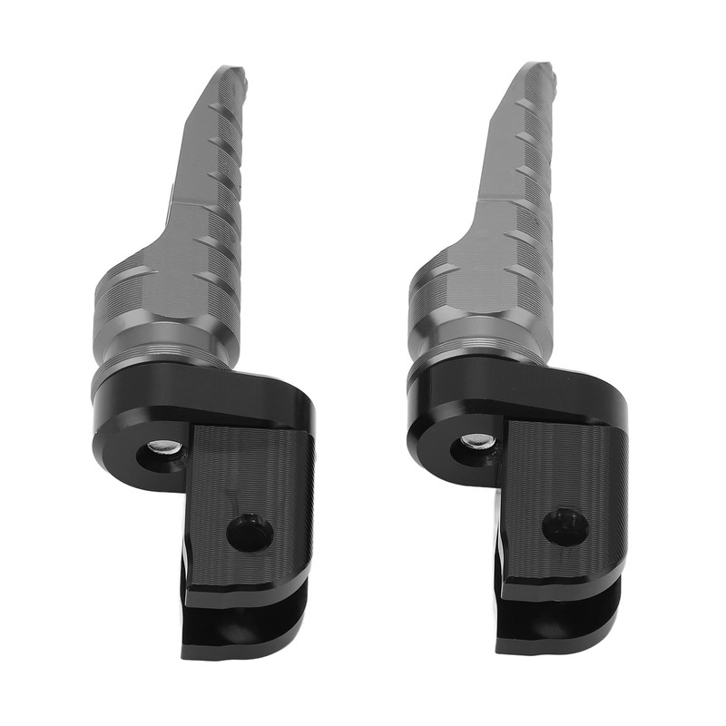 Front Footrests, Motorcycle Aluminium Alloy Foot Pegs Pedal Replacement Part