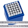 BENECREAT 36 Alphabet and Arabic Numerals Engraved Set 3mm Engraving