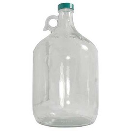 Glass Jug, 128 oz, Clear, PK4